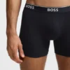 Three-pack of boxer briefs in stretch cotton