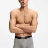 Three-pack of boxer briefs in stretch cotton