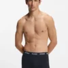 Three-pack of boxer briefs in stretch cotton