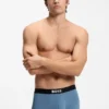 Three-pack of boxer briefs in stretch cotton