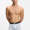 Three-pack of boxer briefs in stretch cotton