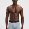 Three-pack of boxer briefs in stretch cotton