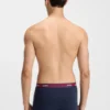 Three-pack of branded boxer briefs in stretch cotton