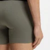 Three-pack of branded boxer briefs in stretch cotton