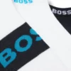 Three-pack of cotton-blend socks in an ankle length