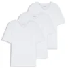 Three-pack of cotton V-neck undershirts