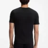 Three-pack of cotton V-neck undershirts