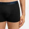 Three-pack of degradé-waistband trunks