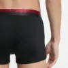 Three-pack of degradé-waistband trunks