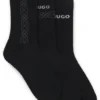 Three-pack of logo-detail socks in a short length