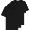 Three-pack of logo-embroidered cotton T-shirts