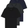 Three-pack of logo-embroidered cotton T-shirts