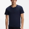 Three-pack of logo-embroidered cotton T-shirts