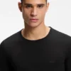 Three-pack of logo-embroidered cotton T-shirts