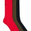 Three-pack of logo socks in a regular length