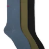 Three-pack of logo socks in a regular length
