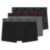 Three-pack of logo trunks in stretch cotton