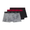 Three-pack of logo trunks in stretch cotton