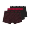 Three-pack of logo trunks in stretch cotton