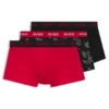 Three-pack of logo trunks in stretch cotton