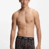 Three-pack of logo trunks in stretch cotton