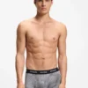 Three-pack of logo trunks in stretch cotton
