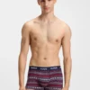 Three-pack of logo trunks in stretch cotton
