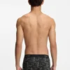 Three-pack of logo trunks in stretch cotton