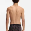 Three-pack of logo trunks in stretch cotton