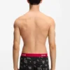 Three-pack of logo trunks in stretch cotton