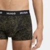 Three-pack of logo trunks in stretch cotton