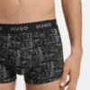 Three-pack of logo trunks in stretch cotton