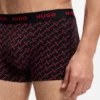 Three-pack of logo trunks in stretch cotton