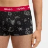 Three-pack of logo trunks in stretch cotton