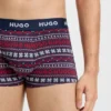 Three-pack of logo trunks in stretch cotton