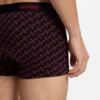 Three-pack of logo trunks in stretch cotton