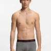 Three-pack of logo trunks in stretch cotton