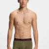 Three-pack of logo trunks in stretch cotton