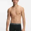 Three-pack of logo trunks in stretch cotton
