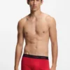 Three-pack of logo trunks in stretch cotton