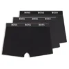 Three-pack of logo-waistband boxer briefs