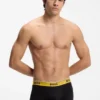Three-pack of logo-waistband boxer briefs
