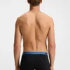Three-pack of logo-waistband boxer briefs