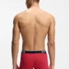 Three-pack of logo-waistband boxer briefs