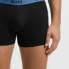 Three-pack of logo-waistband boxer briefs