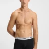 Three-pack of logo-waistband boxer briefs