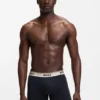 Three-pack of logo-waistband boxer briefs