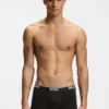 Three-pack of logo-waistband boxer briefs