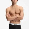 Three-pack of logo-waistband boxer briefs