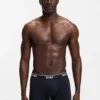 Three-pack of logo-waistband boxer briefs